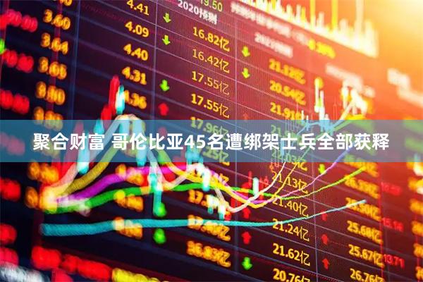 聚合财富 哥伦比亚45名遭绑架士兵全部获释